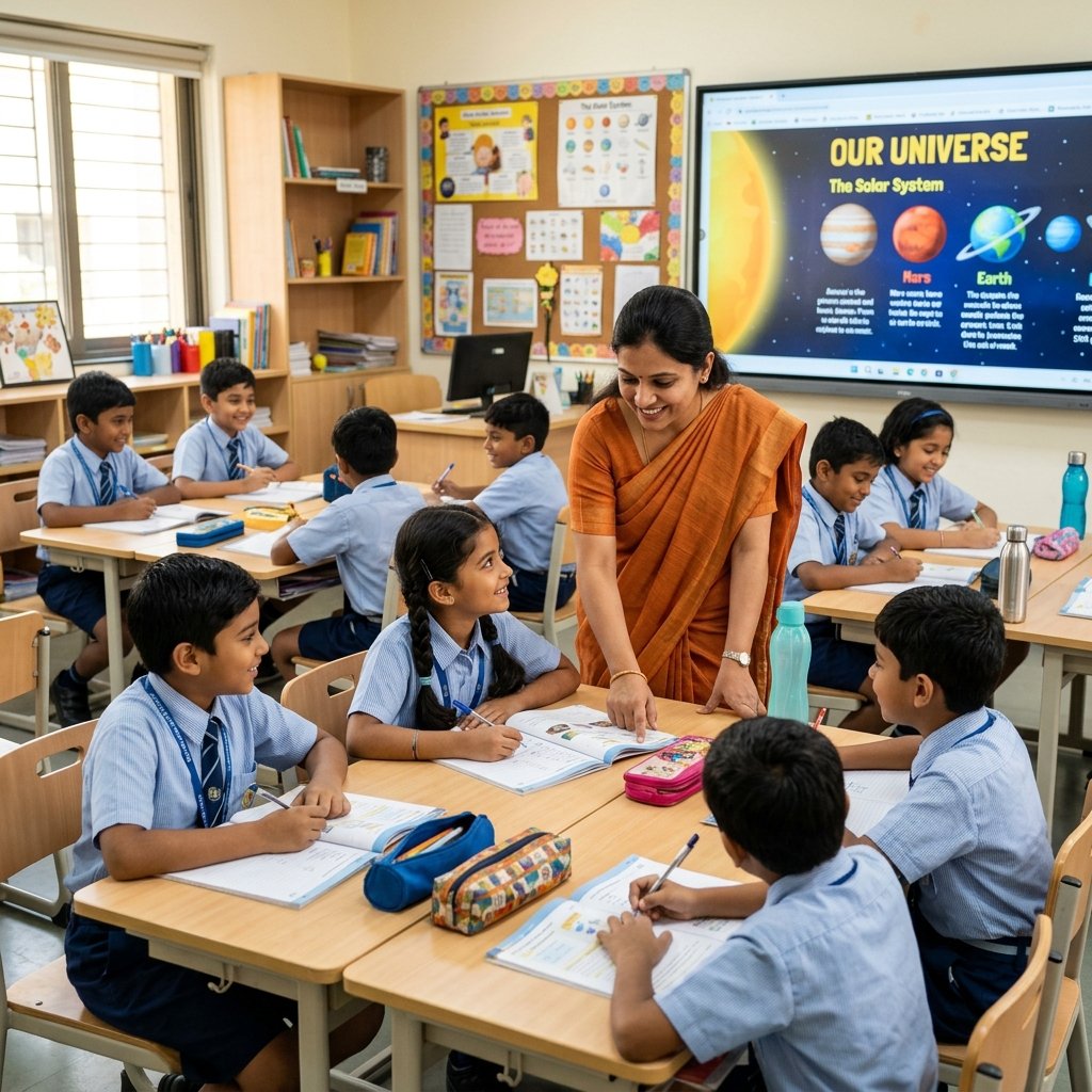 Classroom learning at Meridian