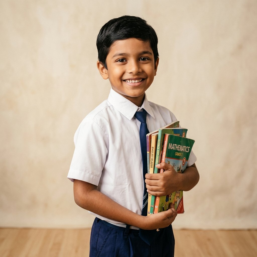 Student excelling academically